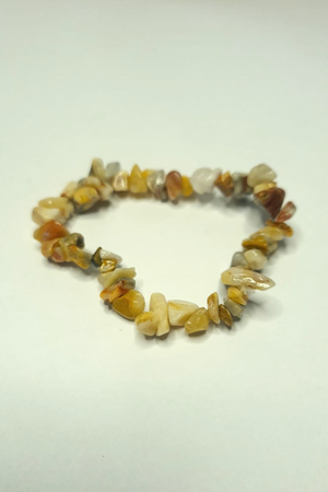 Bracelet Baroques (Chips) - Agate Crazy Lace