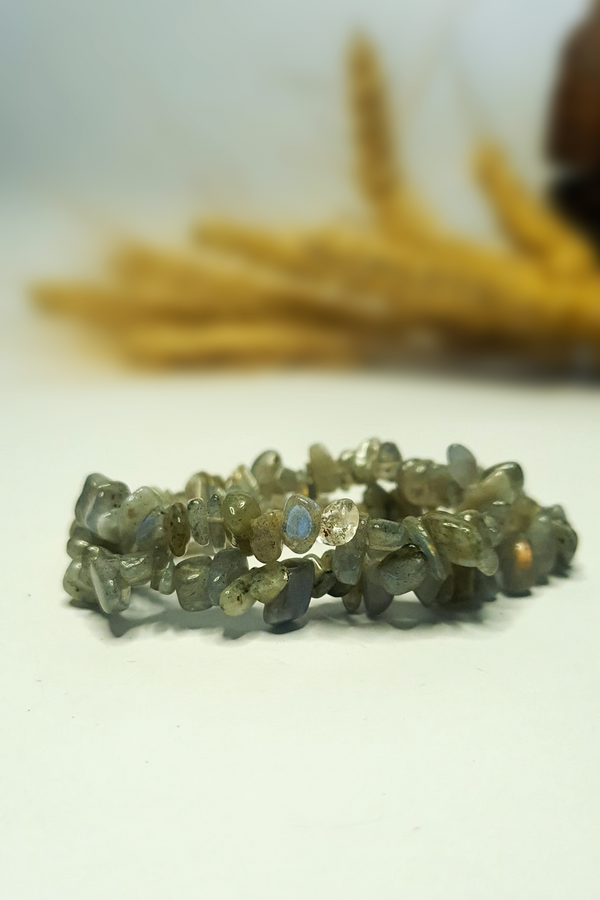 Bracelet Baroques (Chips) - Labradorite