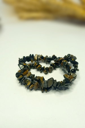 Bracelet Baroques (Chips) - Oeil de Faucon