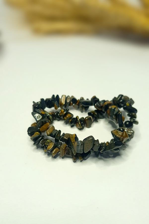 Bracelet Baroques (Chips) - Oeil de Faucon