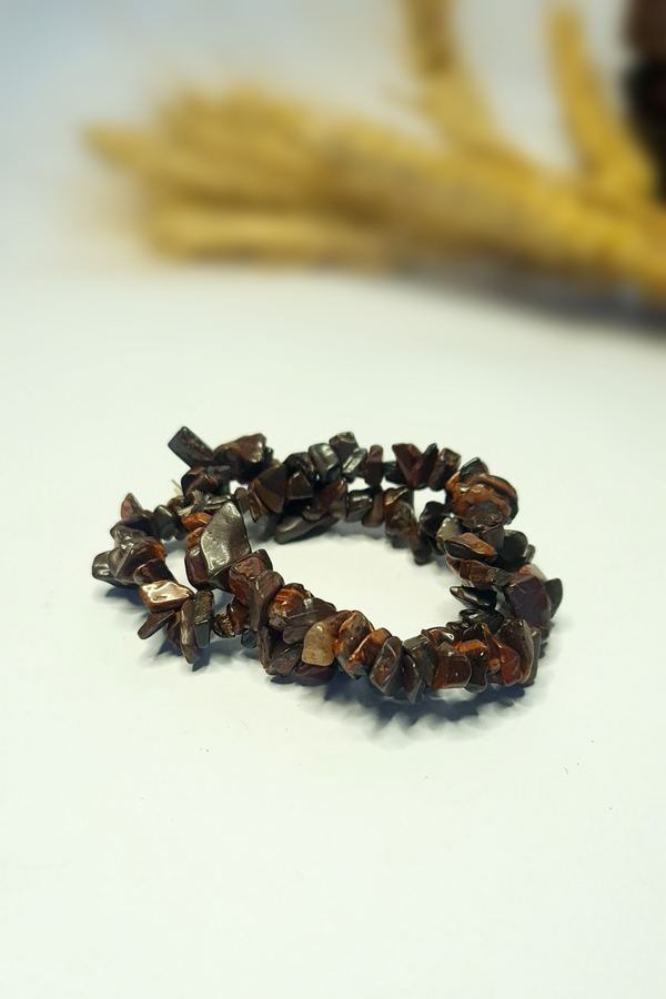 Bracelet Baroques (Chips) - Oeil de Taureau