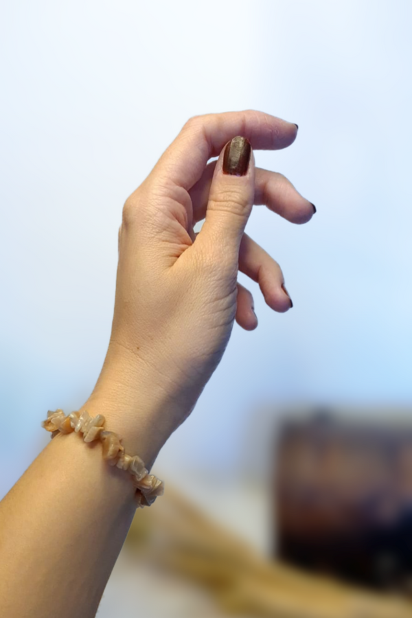 Bracelet Baroques (Chips) - Pierre de Lune