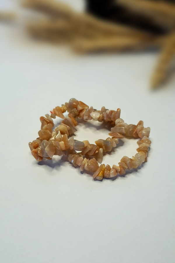 Bracelet Baroques (Chips) - Pierre de Lune