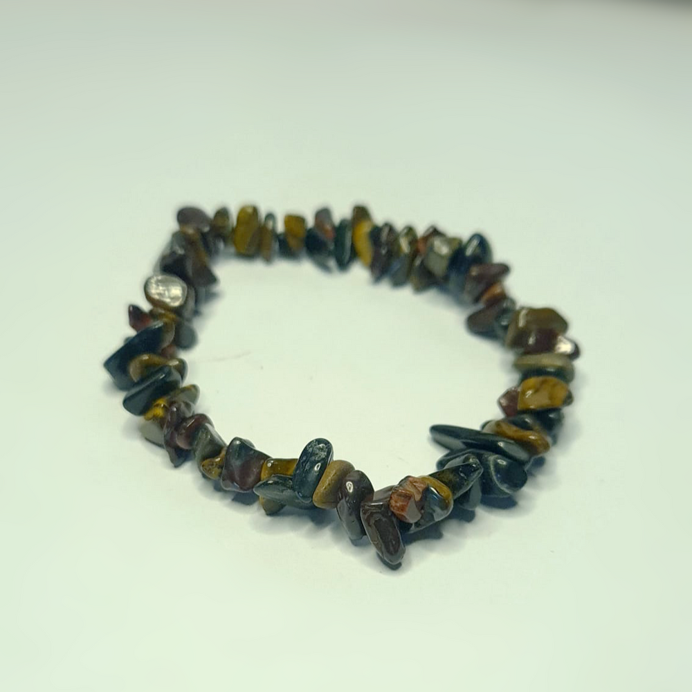 Bracelet Baroques (Chips) - 3 "Oeils" ( Tigre, Faucon, Taureau)