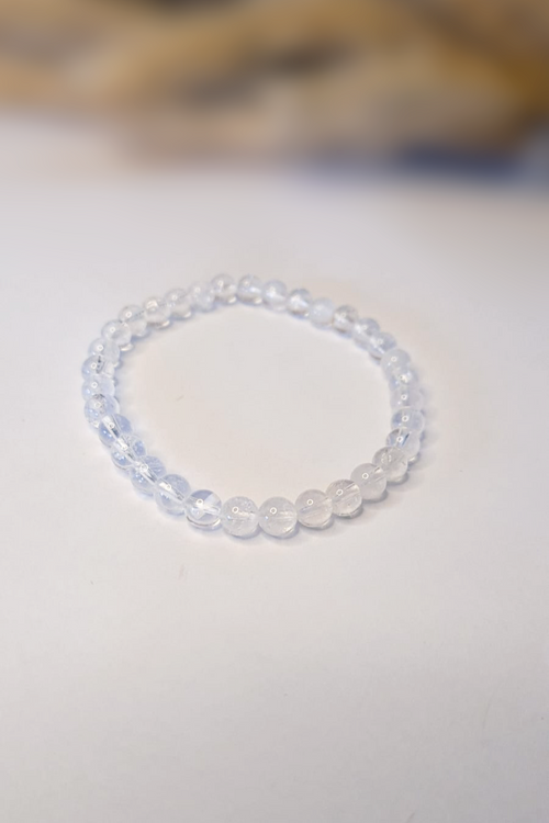 Bracelet pierres roulées - Cristal de Roche