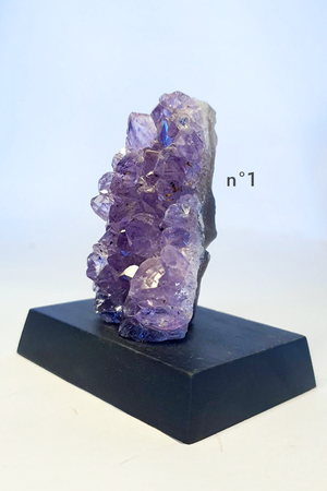 Pierres sur socle - Améthyste