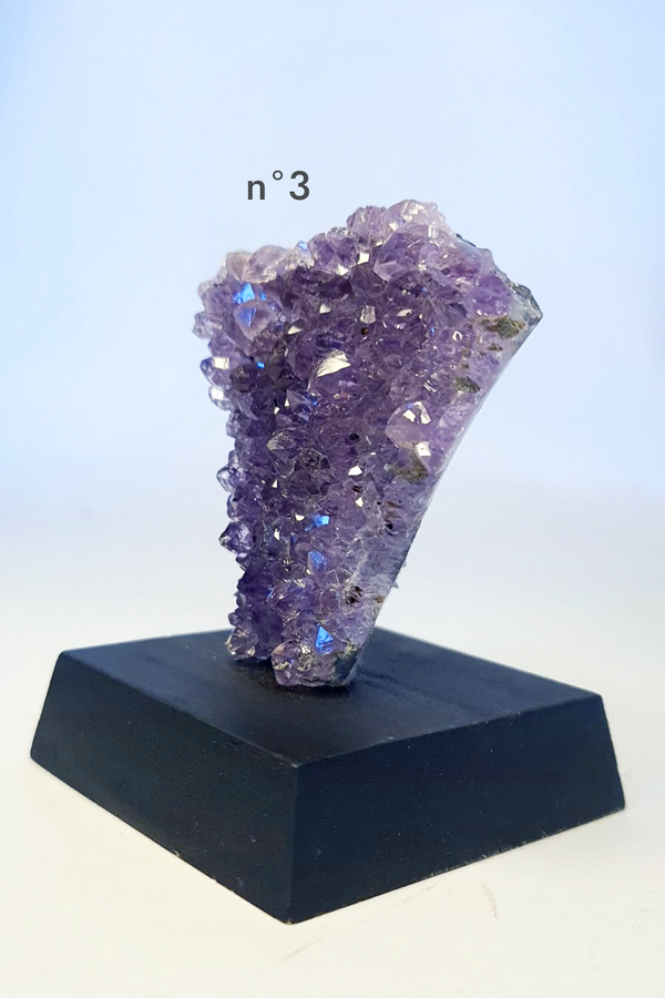Pierres sur socle - Améthyste