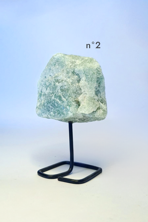 Pierres sur socle - Aventurine verte