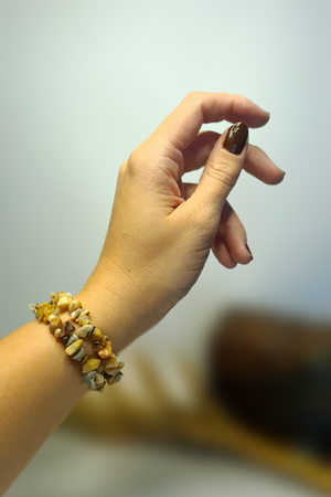 Bracelet Baroques (Chips) - Agate Crazy Lace