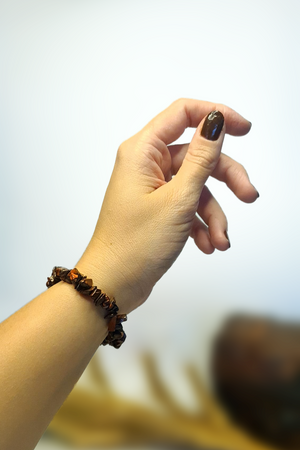 Bracelet Baroques (Chips) - Oeil de Taureau