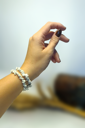 Bracelet Baroques (Chips) - Howlite