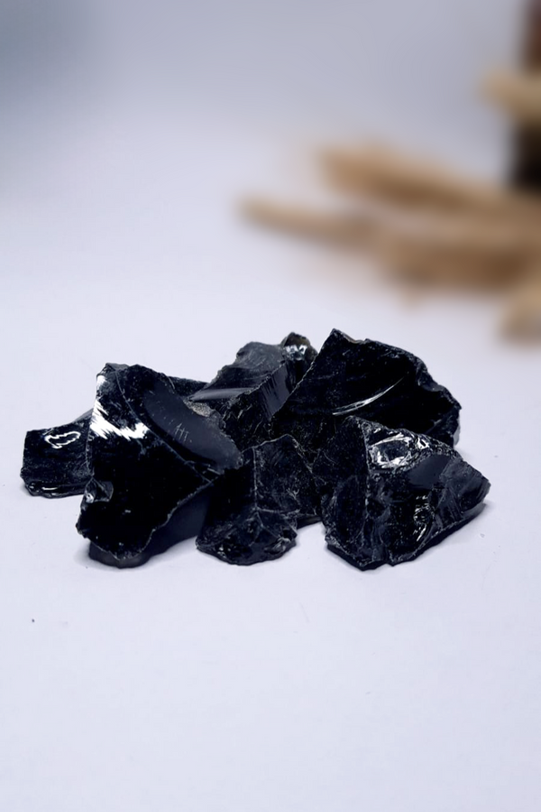 Pierre brute - Obsidienne noire