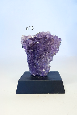 Pierres sur socle - Améthyste